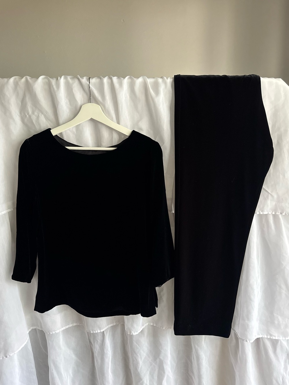 Chico’s Vintage Velour Tunic Top & Pants